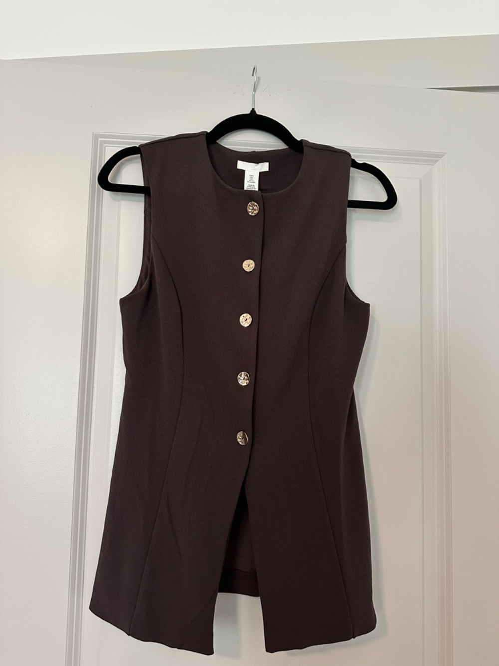 H&M Brown Vest Top